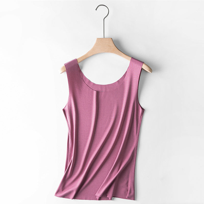 Filhot™ Naked Feeling Workout Modal Sleeveless Tank Top