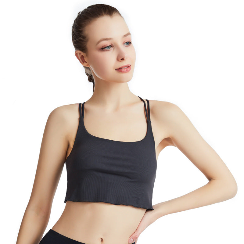 Filhot™ Criss Cross Back Breathable Yoga Sports Bra Up to 2XL