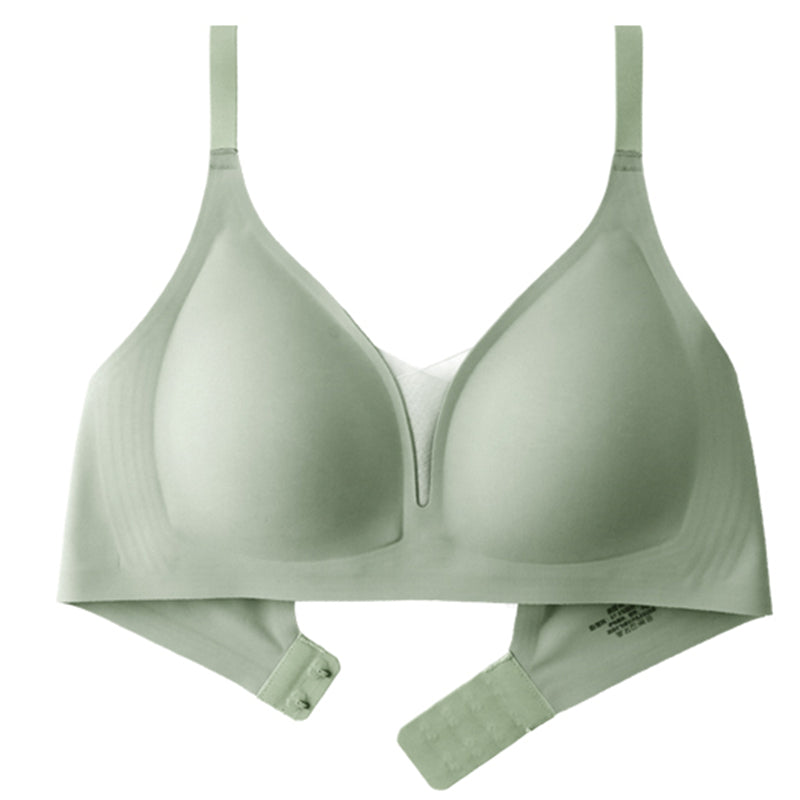 Filhot™  Deep V-Neck Mesh Wireless Bra Up To DDD Cup