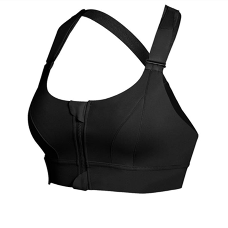 Filhot™ Front Zipper Adjustable Shockproof Yoga Sports Bra Up To 5XL