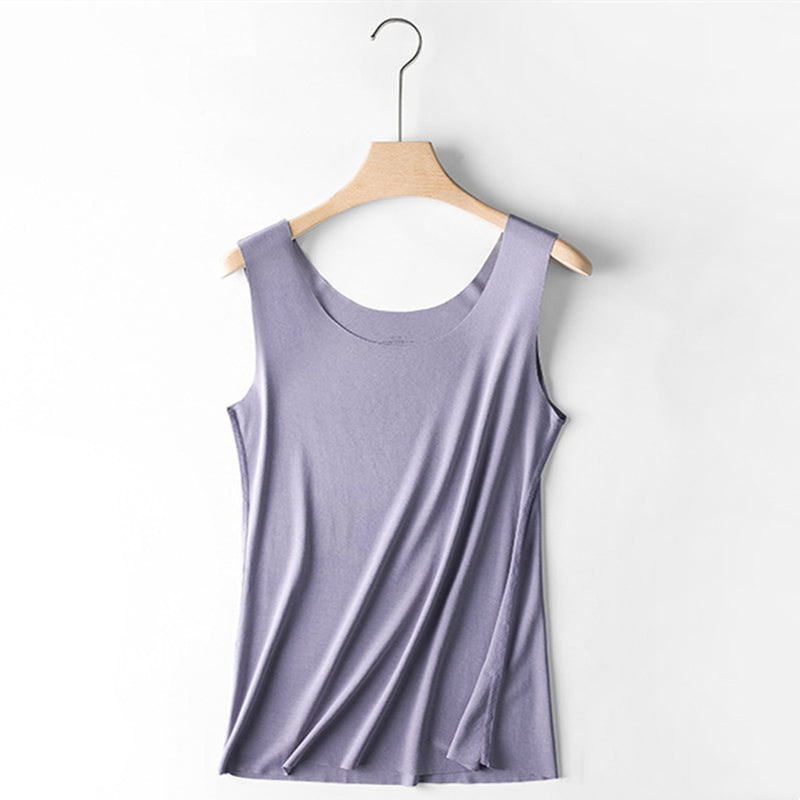 Filhot™ Naked Feeling Workout Modal Sleeveless Tank Top