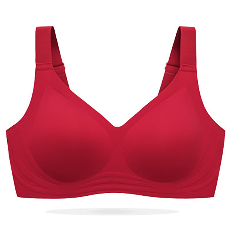 Filhot™ Lycra® V-Neck Push Up Seamless Bra Up To DDD