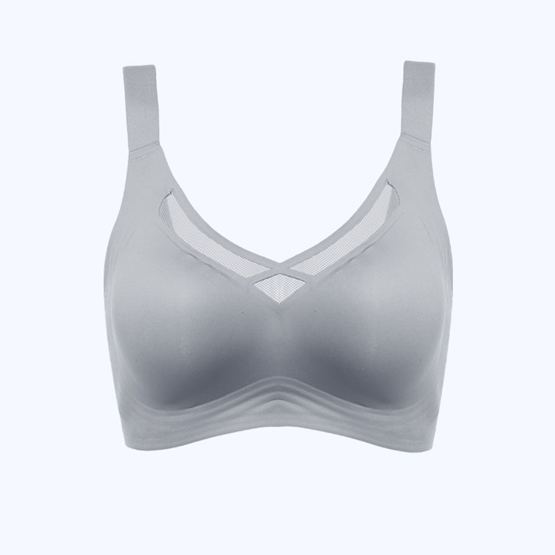 Filhot™ Low V Crossover Design Naked Feeling Seamless Bra Up To DDD