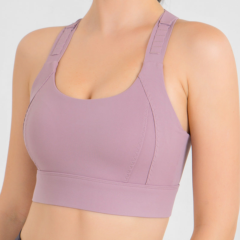 Filhot™ X-Back Mesh Sports Bra Up to 5XL