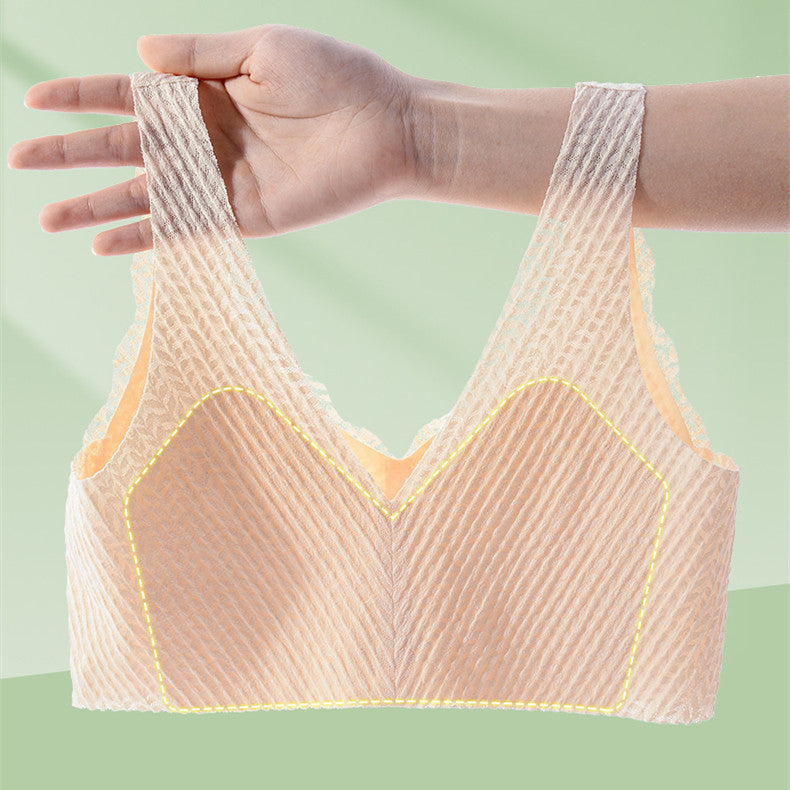 Filhot™ Lace Wireless Pull-over Bra Up to DD Cup