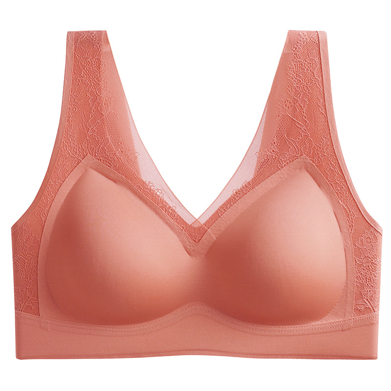 Filhot™ Lace Seamless Push Up Bra Up to DDD