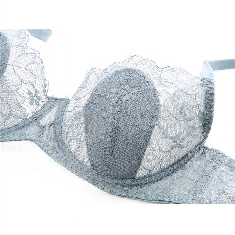 Filhot™ Stylish Lace Underwire Bra Thin Pad Up to GH Cup