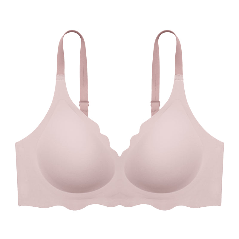 Filhot™ Unique Petal Design Deep V Wire-free Bra