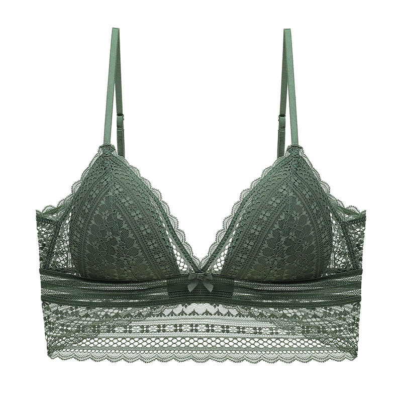 Filhot™ Lace Triangle Cup Bralette Up to DD Cup