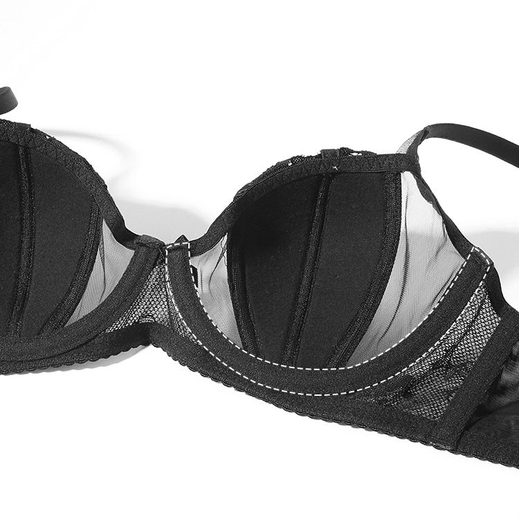 Filhot™ Thin Sexy Lace Wired Bra Up to G Cup