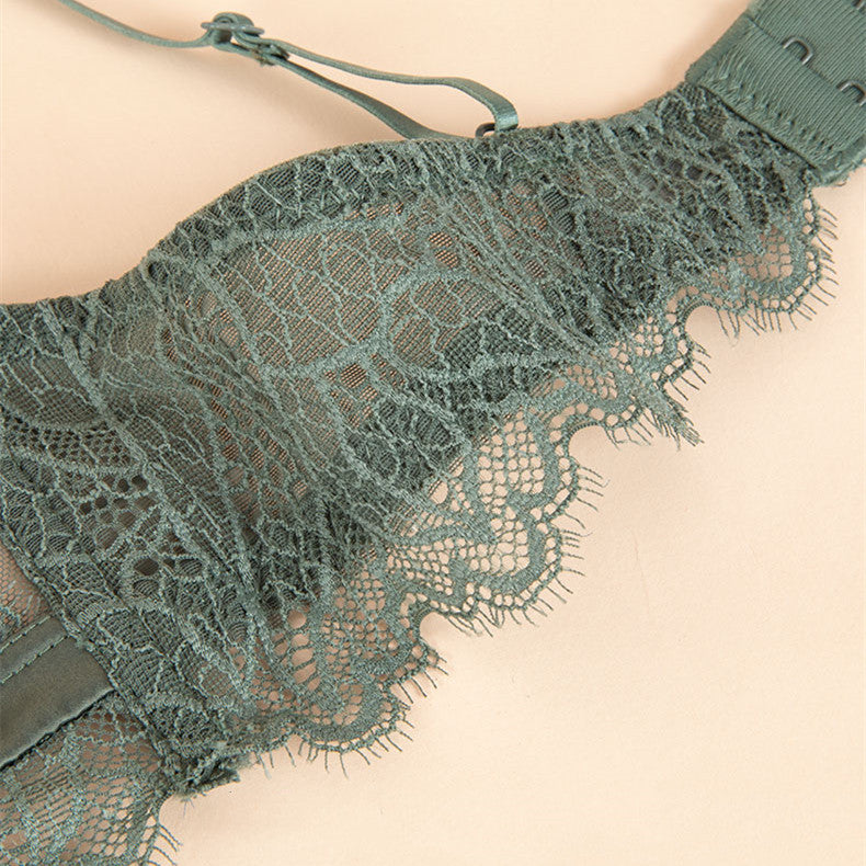 Filhot™ Lace Extra Thin Triangle Cup Wireless Bra