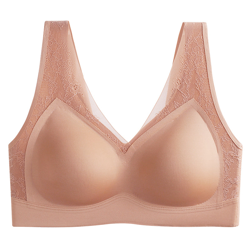 Filhot™ Lace Seamless Push Up Bra Up to DDD