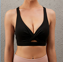 Filhot™ Bow-knot Deep V Sports Bra