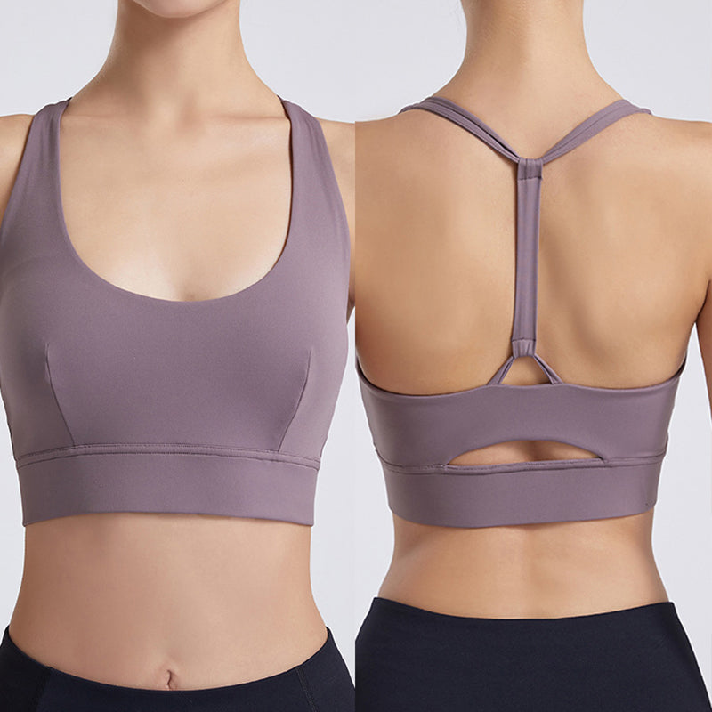 Filhot™ U-Shaped Racerback Yoga Sports Bra Up to 2XL